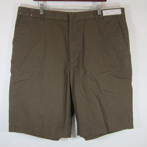 United Parcel Service UPS Work Shorts Brown Mens 42 by Twinhill  10" Inseam